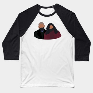 Barack + Michelle Obama Baseball T-Shirt